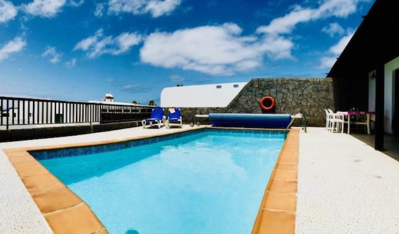 Villa Neptuno With Private Pool, Sea View, Sat-Tv & Free Wifi Плайя-Бланка Екстер'єр фото